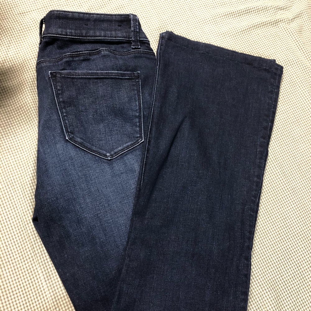 Ann Taylor Dark Wash Jeans Altered @ Waist & Hem